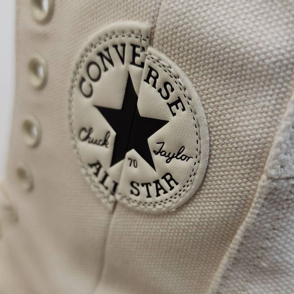 Converse A08261C Chuck 70 Plus Xhigh Women's Sneaker Size 9.5 White - Picture 13 of 14